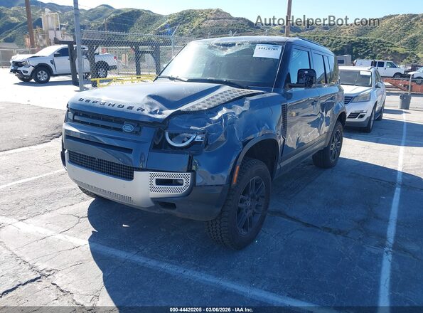 SALEJ7EX4P2162559 2023 LAND ROVER DEFENDER Blue Przód lewy