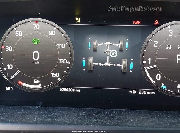 SALEJ7EX4P2162559 2023 LAND ROVER DEFENDER Blue Widok tylnych siedzeń