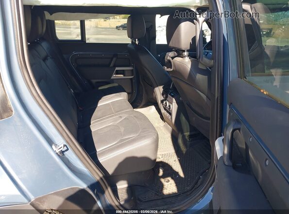 SALEJ7EX4P2162559 2023 LAND ROVER DEFENDER Blue Widok naklejki z numerem VIN