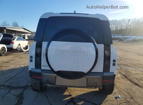 SALEJ7EX8T2484843 2026 LAND ROVER DEFENDER White Vista trasera