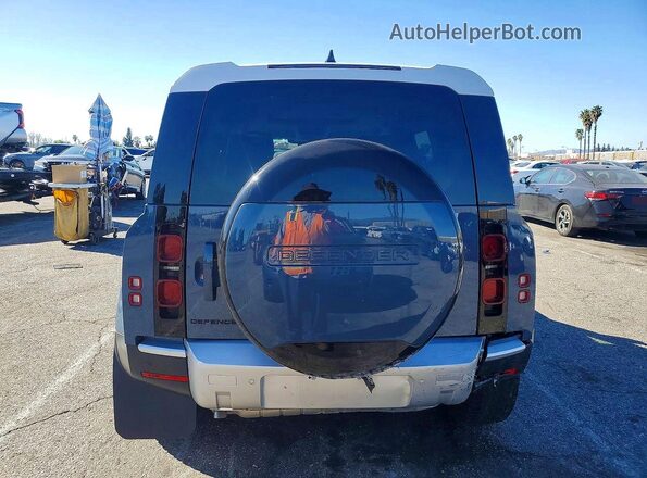 SALEJ7EX9S2382806 2025 LAND ROVER DEFENDER Blue Widok z tyłu