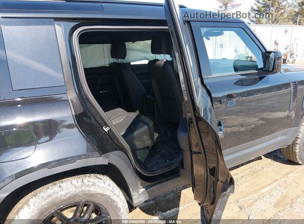 SALEJ7EXXS2357820 2025 LAND ROVER DEFENDER Black Widok naklejki z numerem VIN