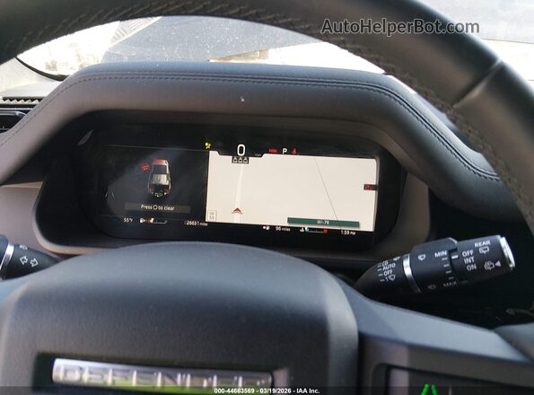 SALEJ7EXXS2357820 2025 LAND ROVER DEFENDER Black Widok tylnych siedzeń