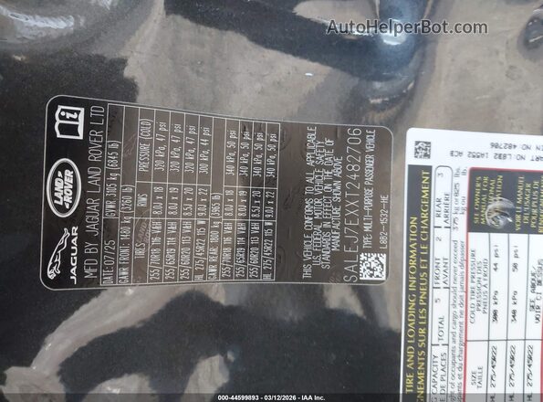 SALEJ7EXXT2482706 2026 LAND ROVER DEFENDER Gray Engine compartment view