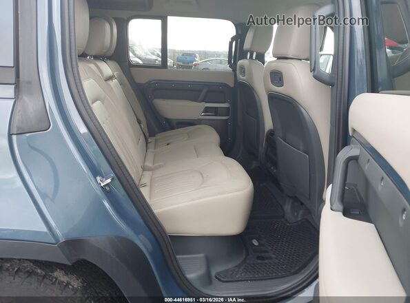 SALEJ7RX1M2035323 2021 LAND ROVER DEFENDER Blue Vista de la etiqueta del VIN