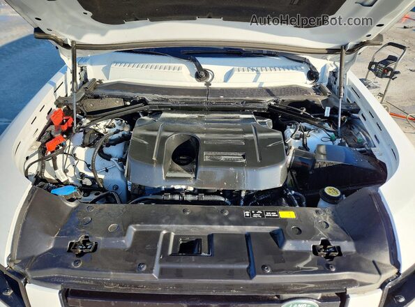 SALEJFEU3R2337631 2024 LAND ROVER DEFENDER White Вид підкапотного простору