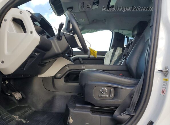 SALEJFFU3S2368852 2025 LAND ROVER DEFENDER White წინა სალონის ხედი