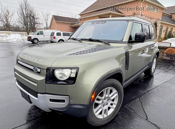 SALEK7EX3L2033249 2020 LAND ROVER DEFENDER Green Rear left