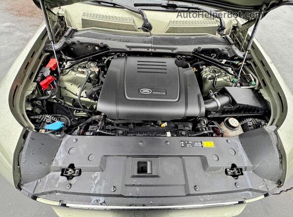 SALEK7EX3L2033249 2020 LAND ROVER DEFENDER Green Rear interior view