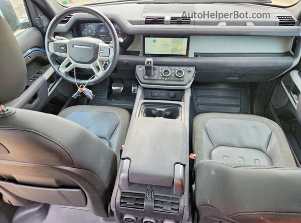 SALEP7EU0L2019607 2020 LAND ROVER DEFENDER Blue Vista del salpicadero