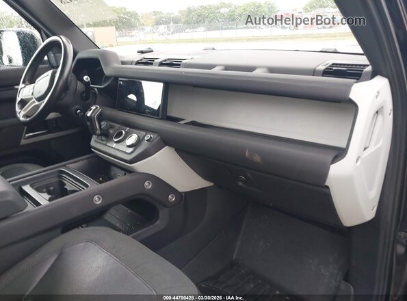 SALEP7EU9L2019735 2020 LAND ROVER DEFENDER Black Вид салону спереду