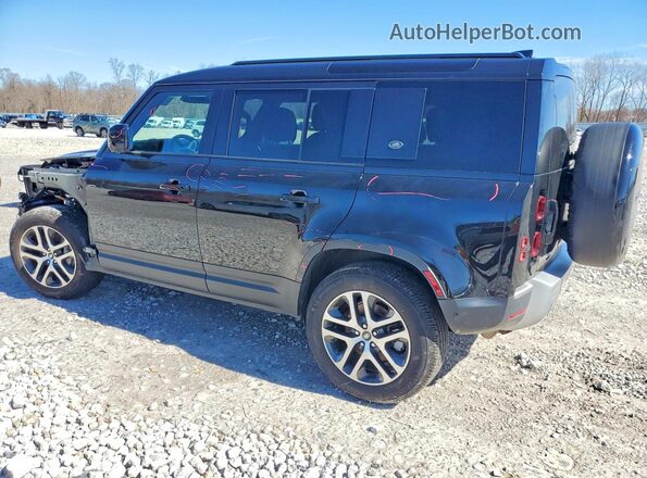 SALEP7RU0M2039173 2021 LAND ROVER DEFENDER Black უკანა მარცხენა