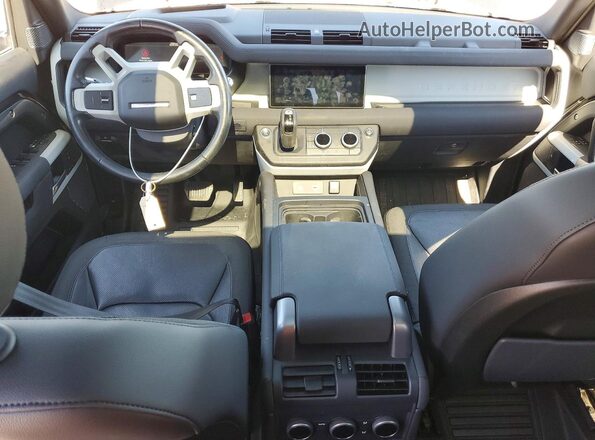 SALEP7RU0M2039173 2021 LAND ROVER DEFENDER Black წინა პანელის ხედი