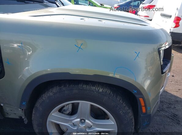 SALEP7RU8M2042225 2021 LAND ROVER DEFENDER Green Vista del cuadro de instrumentos