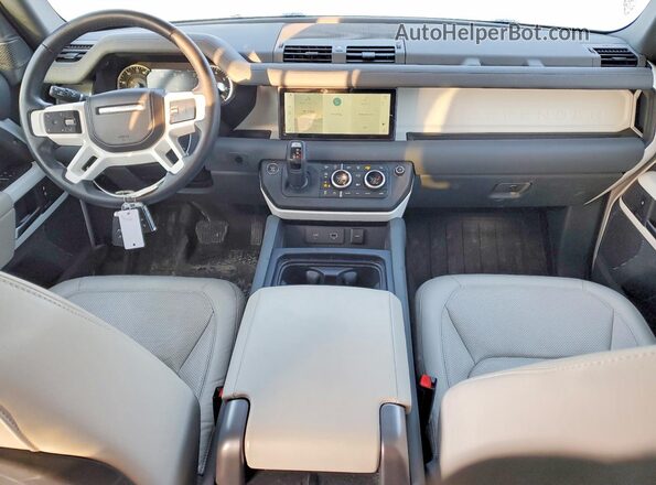 SALEPEEU4P2198485 2023 LAND ROVER DEFENDER White Widok deski rozdzielczej