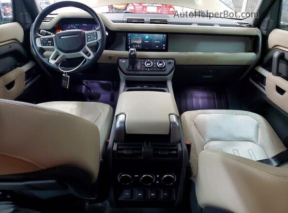 SALEPEEU7L2021794 2020 LAND ROVER DEFENDER Tan Вид панелі приладів