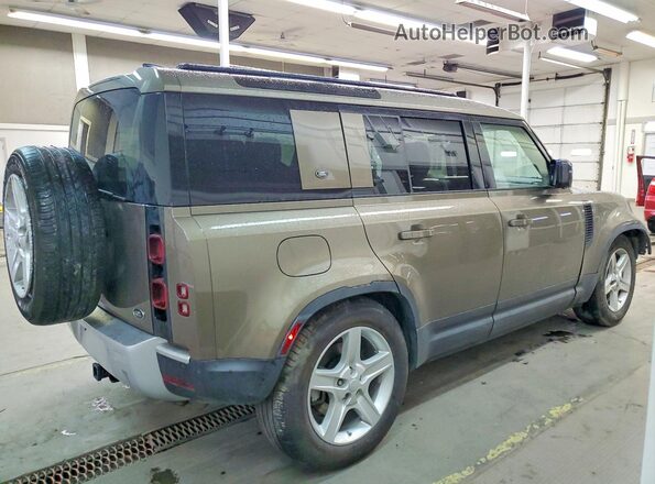 SALEPEEU7L2021794 2020 LAND ROVER DEFENDER Tan Задня права чверть