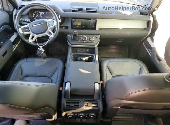 SALEPEEU8P2219435 2023 LAND ROVER DEFENDER Black Vista del salpicadero