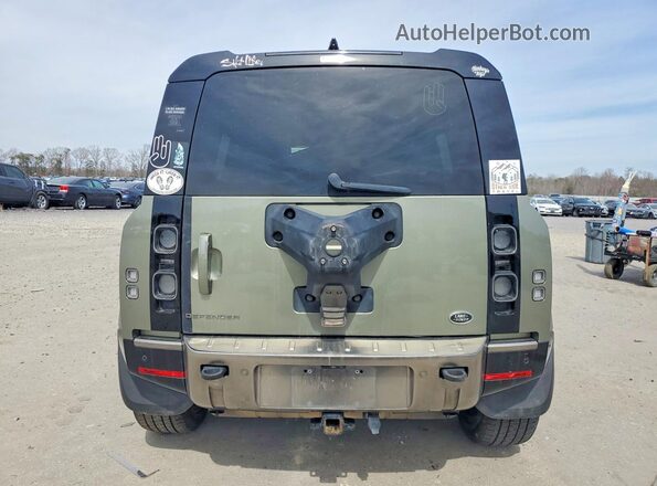 SALEX7EUXL2021672 2020 LAND ROVER DEFENDER Green Հետևի տեսք