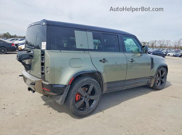 SALEX7EUXL2021672 2020 LAND ROVER DEFENDER Green Հետևի աջ