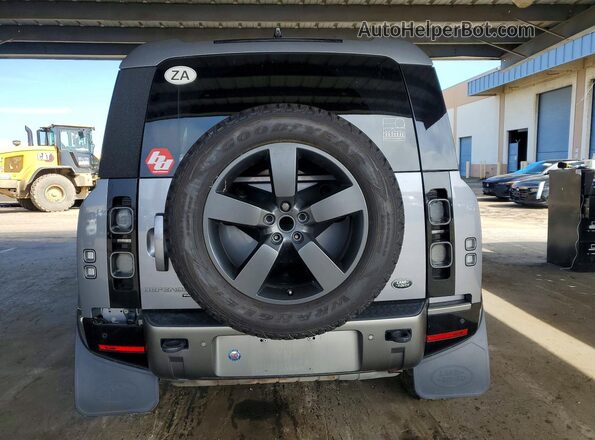 SALEY6RU4M2046604 2021 LAND ROVER DEFENDER Gray Vista trasera