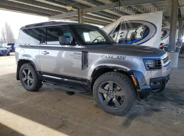 SALEY6RU4M2046604 2021 LAND ROVER DEFENDER Gray Delantero derecho