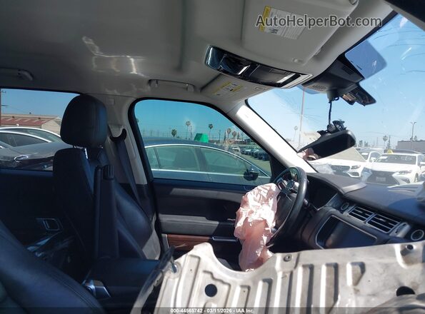 SALGR2FK6HA329325 2017 LAND ROVER RANGE ROVER White Widok wnętrza z przodu