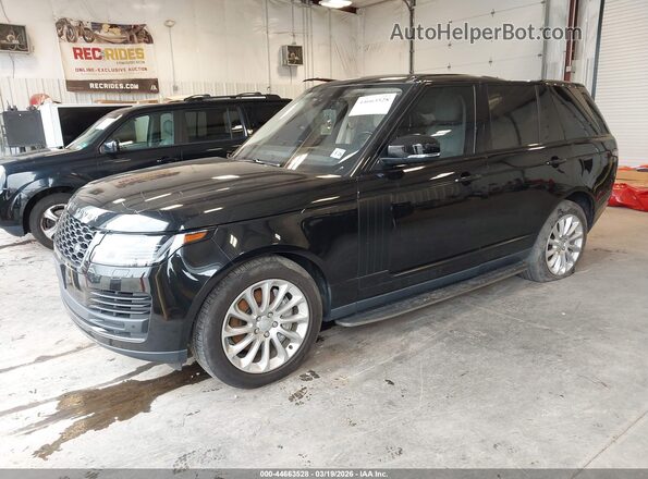 SALGR2SU7MA446896 2021 LAND ROVER RANGE ROVER Черный Передняя левая четверть