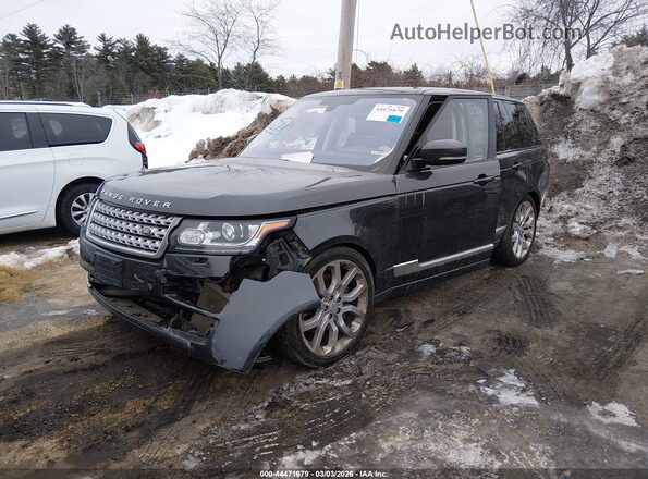 SALGS2EF0GA265547 2016 LAND ROVER RANGE ROVER Gray წინა მარცხენა ხედი სამი მეოთხედიდან
