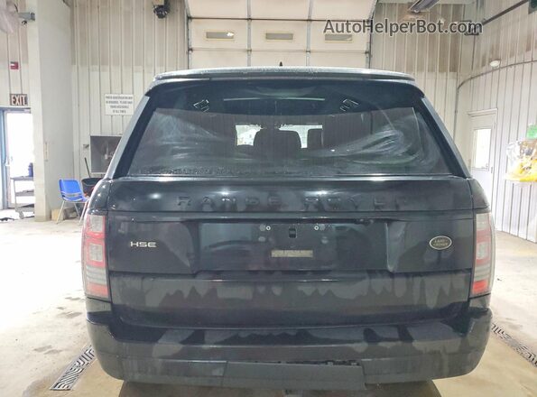 SALGS2FV5HA370978 2017 LAND ROVER RANGE Black Rear view