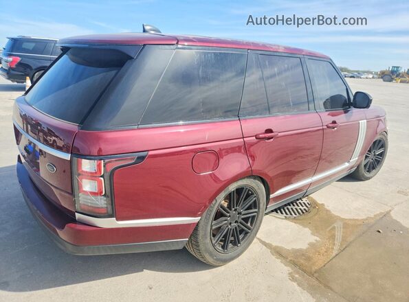 SALGS2FV6HA325712 2017 LAND ROVER RANGE Red წინა მარჯვენა