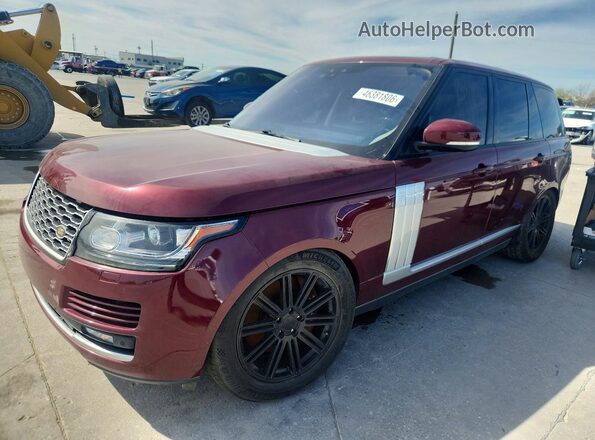 SALGS2FV6HA325712 2017 LAND ROVER RANGE Red უკანა მარცხენა