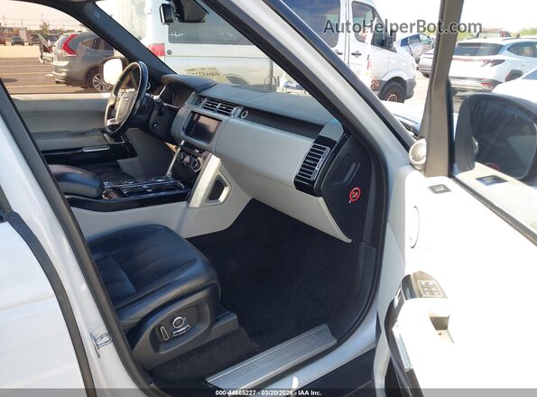 SALGS2KF0GA247179 2016 LAND ROVER RANGE ROVER White Սալոնի դիմացի տեսք