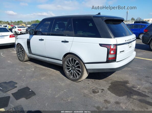 SALGS2KF0GA247179 2016 LAND ROVER RANGE ROVER White Հետևի ձախ