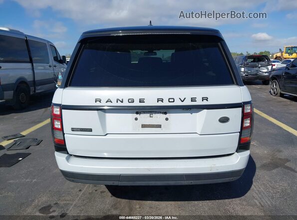 SALGS2KF0GA247179 2016 LAND ROVER RANGE ROVER White 