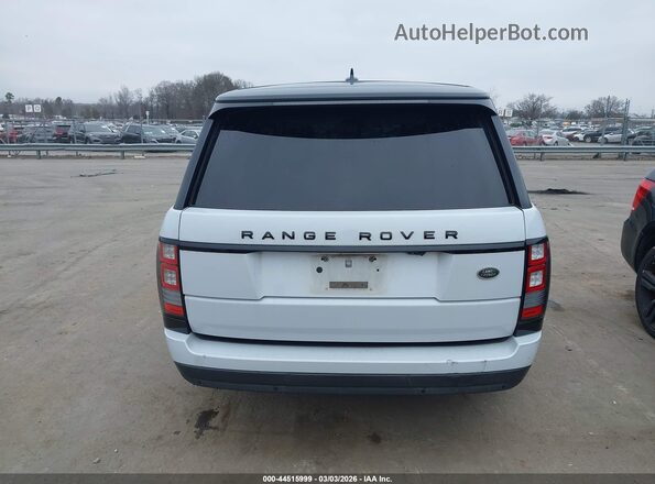 SALGS2KF7GA249558 2016 LAND ROVER RANGE ROVER White 