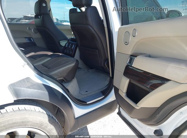 SALGS2PF0GA310483 2016 LAND ROVER RANGE ROVER White VIN კოდის სტიკერის ხედი