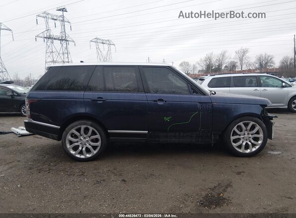SALGS2PF2GA285523 2016 LAND ROVER RANGE ROVER Dark Blue 360 interior view