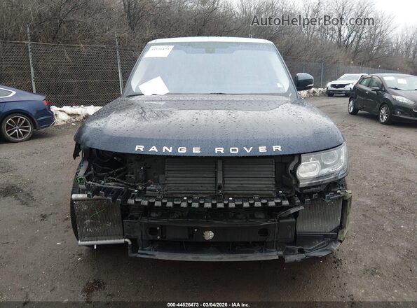 SALGS2PF2GA285523 2016 LAND ROVER RANGE ROVER Dark Blue Rear interior view