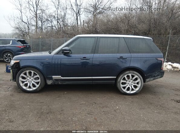 SALGS2PF2GA285523 2016 LAND ROVER RANGE ROVER Dark Blue 