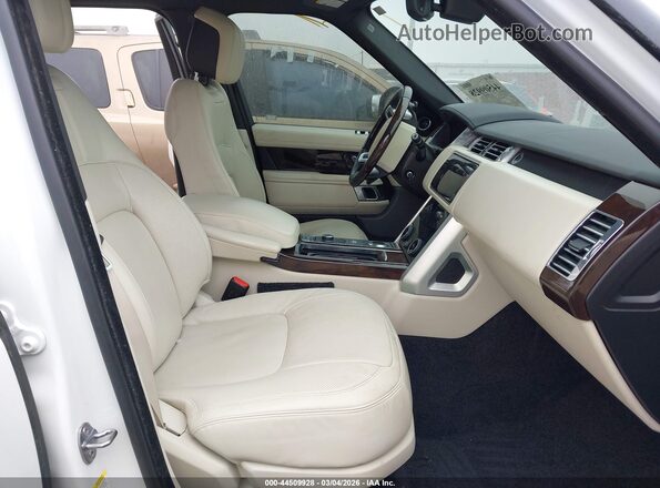 SALGS2RU0MA431912 2021 LAND ROVER RANGE ROVER White Вид салону спереду