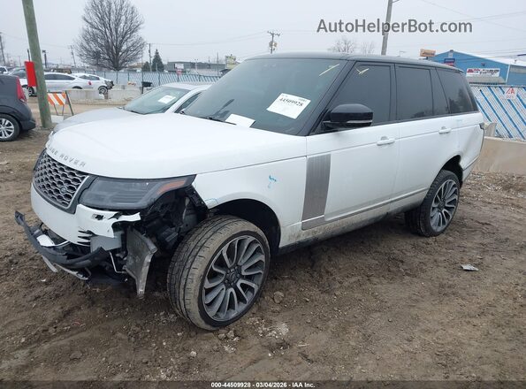 SALGS2RU0MA431912 2021 LAND ROVER RANGE ROVER White Передня ліва чверть
