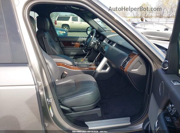 SALGS2RU1MA446418 2021 LAND ROVER RANGE ROVER Серый Вид салона спереди