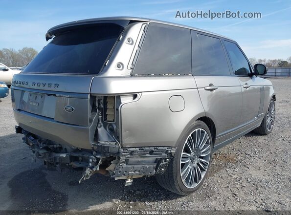 SALGS2RU1MA446418 2021 LAND ROVER RANGE ROVER Серый Задняя правая четверть