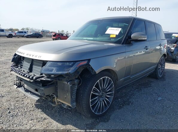 SALGS2RU1MA446418 2021 LAND ROVER RANGE ROVER Серый Передняя левая четверть