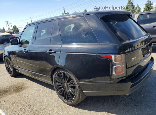 SALGS2RU1NA462359 2022 LAND ROVER RANGE ROVER Black Tył prawy