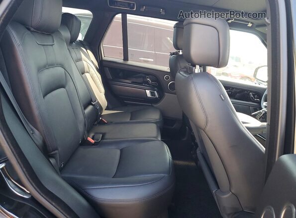 SALGS2RU1NA462359 2022 LAND ROVER RANGE ROVER Black Widok wnętrza z tyłu