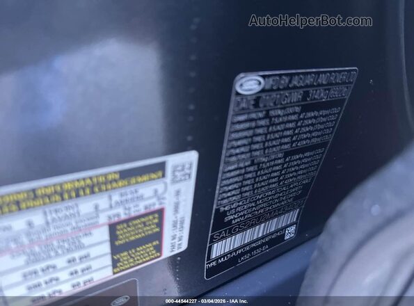 SALGS2RU2MA434021 2021 LAND ROVER RANGE ROVER Серый Вид подкапотного пространства