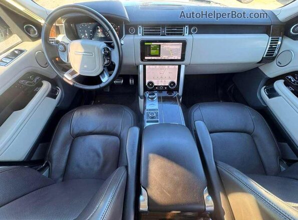 SALGS2RU2MA451496 2021 LAND ROVER RANGE Black Vista del cuadro de instrumentos