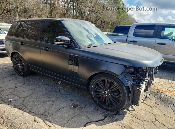 SALGS2RU3MA440751 2021 LAND ROVER RANGE Black Front right